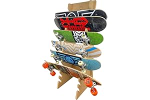 PRO BOARD RACKS Skateboard Longboard Snowboard Floor Display Rack (The Deckhand)