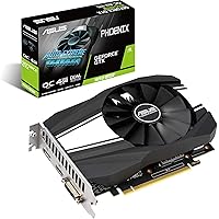 ASUS GeForce GTX 1650 Super Overclocked 4GB Phoenix Fan Edition HDMI DP DVI Graphics Card (PH-GTX1650S-O4G) (Renewed)