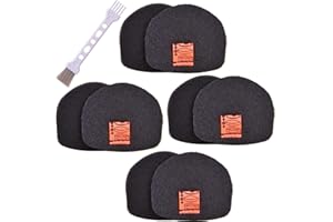 Tablenco for Shark Cordless Handheld Vacuum UltraCyclone Pet Pro Plus Replacement Foam Felt Filters, Compatible with Shark CH901 CH950 CH951 CH951C CH900WM XL Dust Cup Filter, Part #XFTRCH900 4 Pack