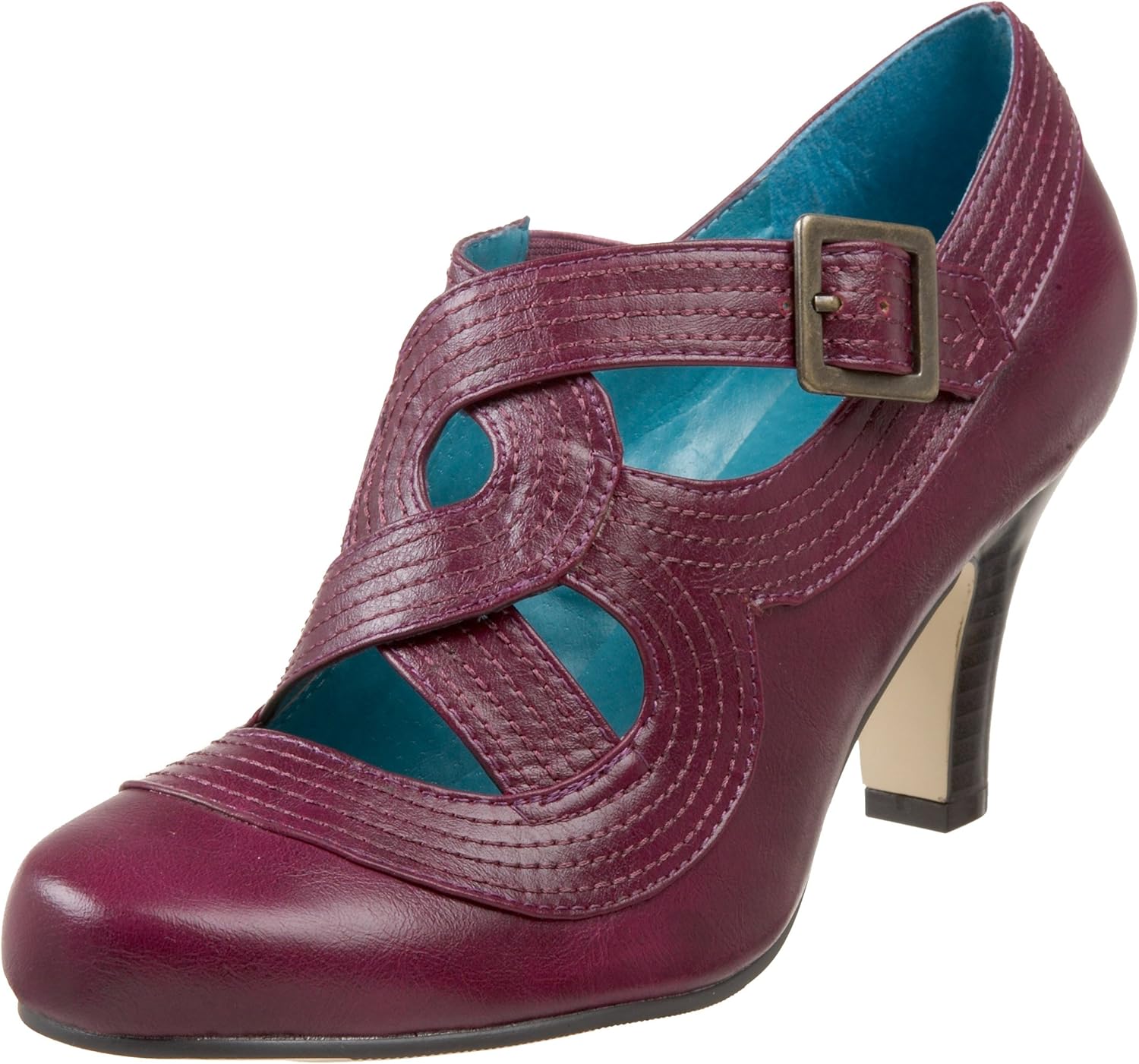 madden girl purple heels