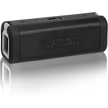 waterproof bluetooth portable radio fm speakers shockproof resistant rechargeable ipx7 handfree lcd wireless ultimate shower display water speakerphone