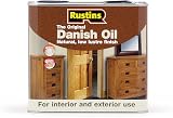 Rustins DANO2500 Original Danish Oil 2.5L Rich Natural Glow Wood Finish