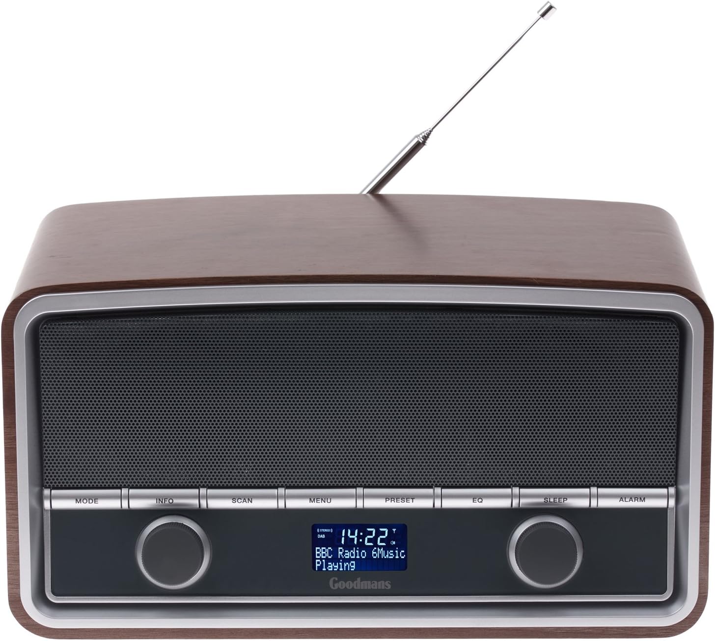 goodmans twin wireless stereo speakers