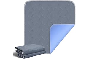 RIQINXIN Incontinence Chair Pads Absorbent Reusable Incontinence Seat Pads Washable Chair Pads for Incontinence Waterpoof for
