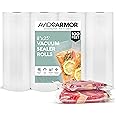 Avid Armor Vacuum Sealer Bags - 4 Pack, 8x25 Rolls | BPA-Free Vacuum Seal Bags for Food Storage, Meal Prep, Sous Vide | Heavy Duty Vacuum Sealer Bags, Fits Foodsaver & Seal a Meal