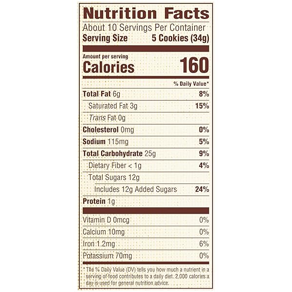 ARCHWAY COOKIES, CRISPY GINGERSNAPS COOKIES, 12 OUNCE
