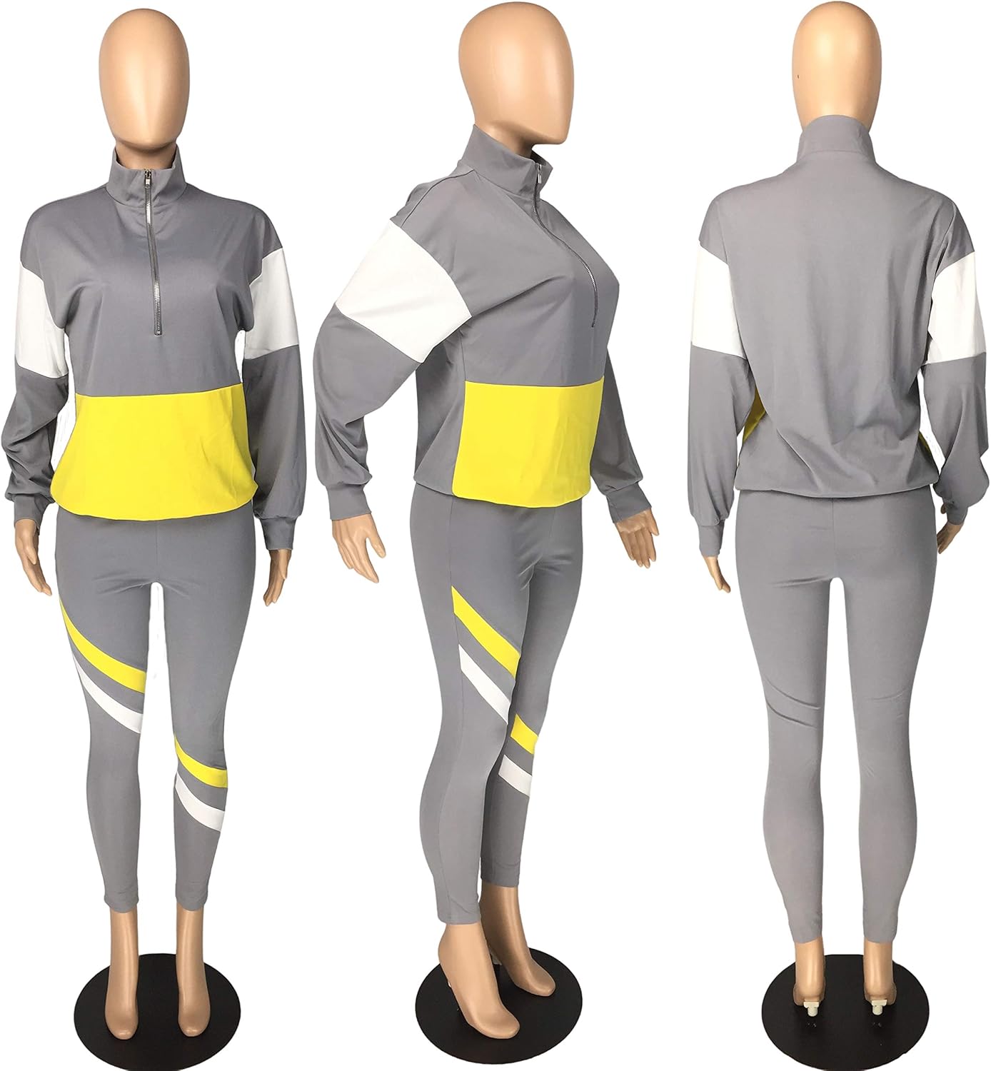 EOSIEDUR Women Casual Tracksuit 2 Piece Zip Top Jacket and Elastic Waistband Pant Women Windbreaker Tracksuit Sets at  Women’s Clothing store