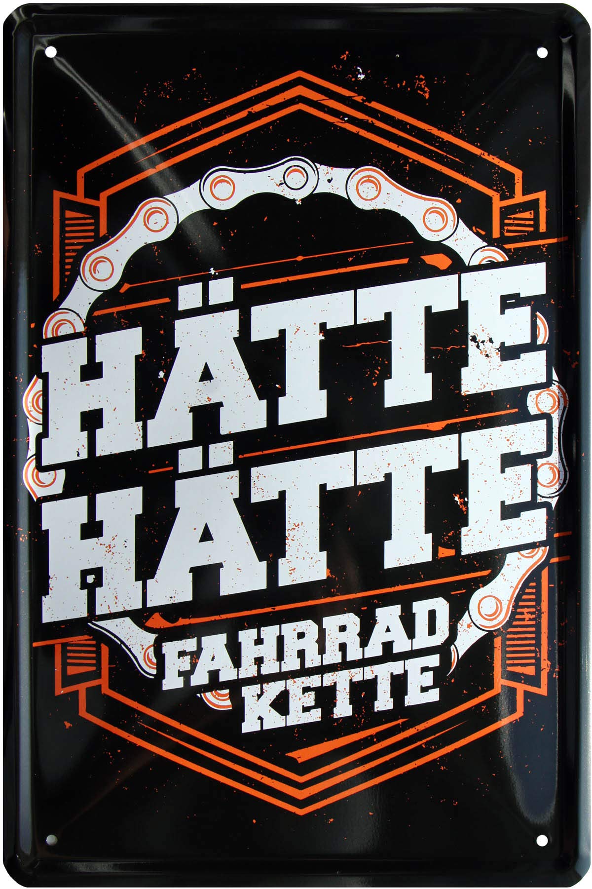 697 "Hätte Hätte Bicycle Chain" 20 x 30 cm
