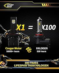 Cougar Motor H13 LED Bulbs, 9008 Lights Bulb