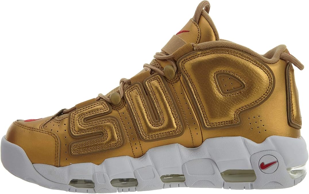 nike air more uptempo supreme gold