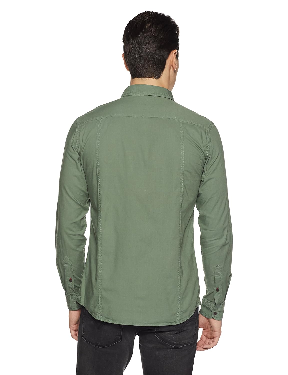 us polo association men's solid regular fit casual shirt