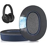 SOULWIT Cooling Gel Replacement Earpads for Sony WH-XB900N/WH-CH710N/WH-CH720N/WH-RF400/MDR-RF895RK Headphones, Ear Pads Cushions with High Density Foam - Blue