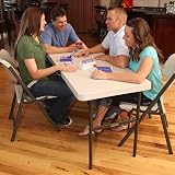 Lifetime 4446 4-Foot Folding Table Commercial 122 cm view 10