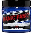 MANIC PANIC Classic Bad Boy Blue Semi Permanent Hair Color - Denim Blue Hair Dye for Women & Men That Lasts 4-6 Weeks - Vegan, Ammonia & Cruelty-Free - Create & Mix Custom Shades (4oz)