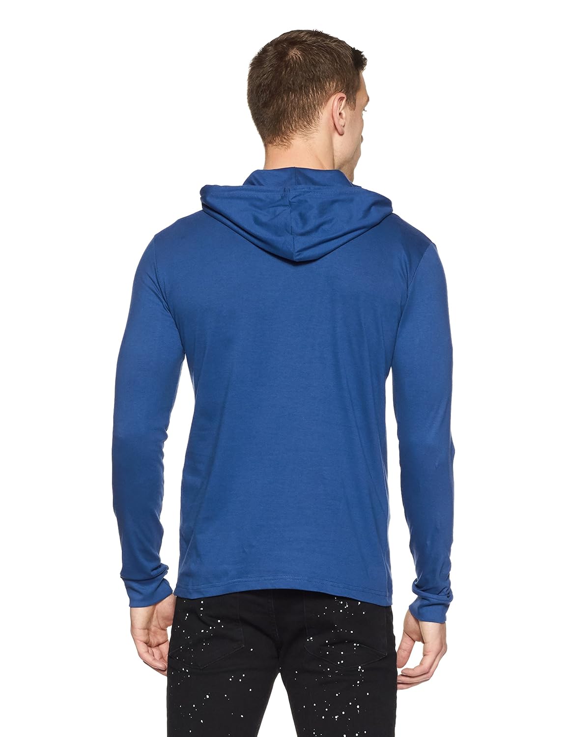 symbol amazon brand men's hooded full sleeve cotton t-shirt