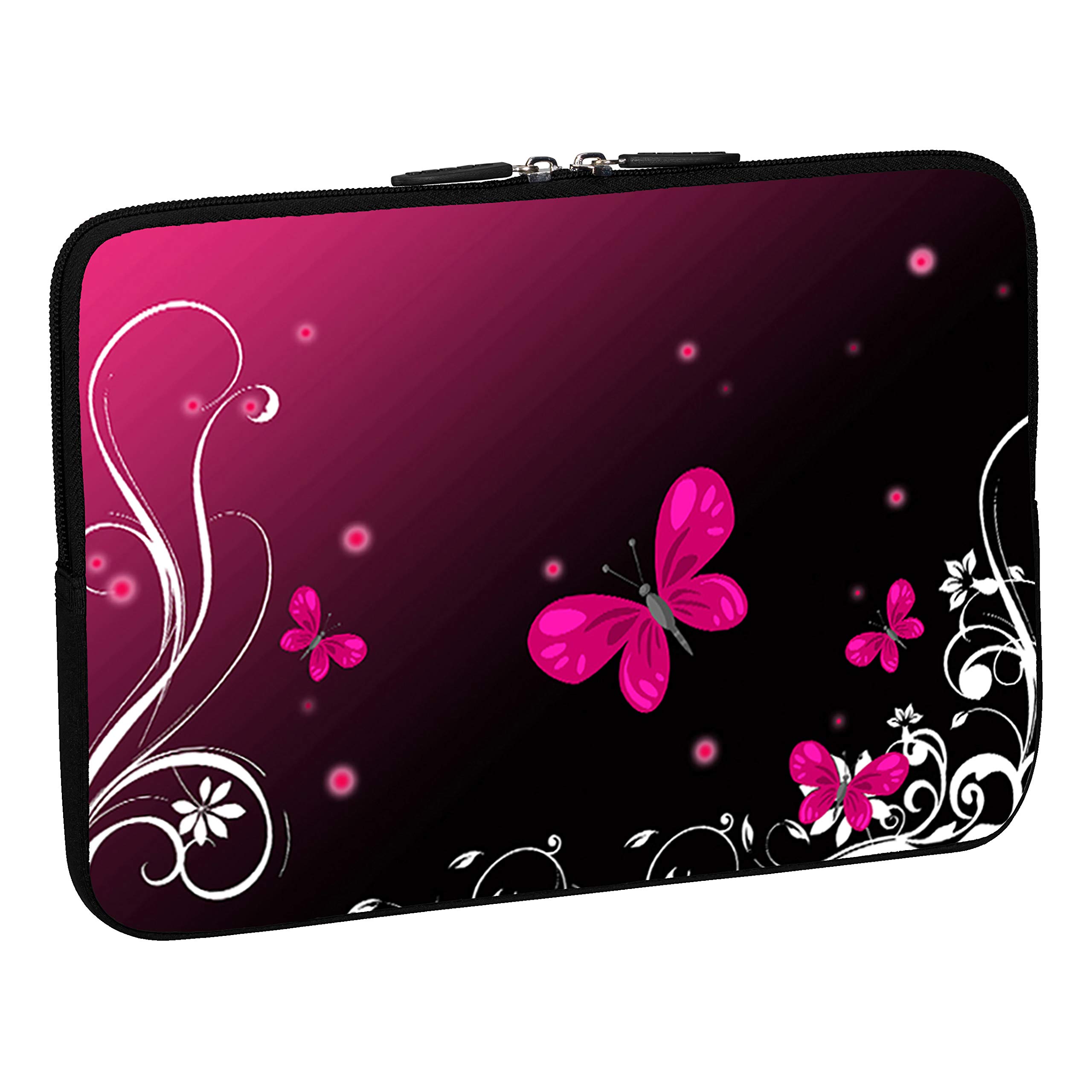 PEDEA Laptop Bag Case Design Sleeve for 17.3 inch, Butterfly — image 1