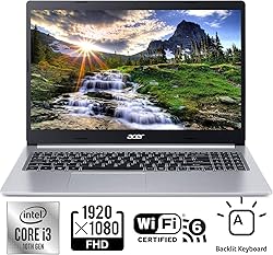 acer Newest Aspire 5 15.6" FHD Laptop, Intel Dual