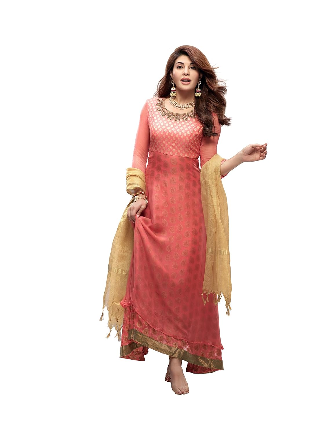 imara women's anarkali salwar suit set