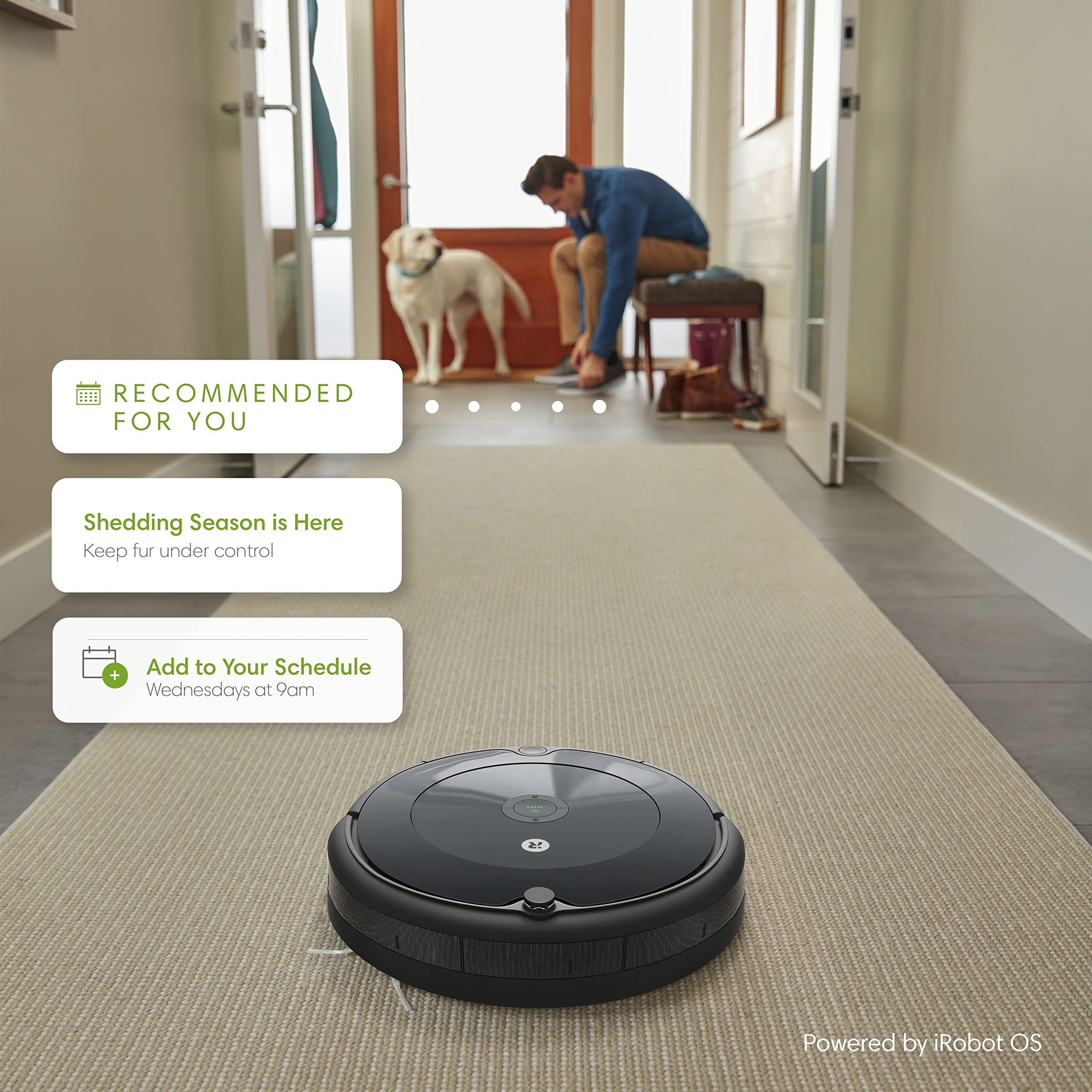 iRobot Roomba 692 Robot Vacuum - Wi-Fi Connectivity, Personalized Cleaning Recommendations, Works with Alexa, Good for Pet Hair, Carpets, Hard Floors, Self-Charging - View 7