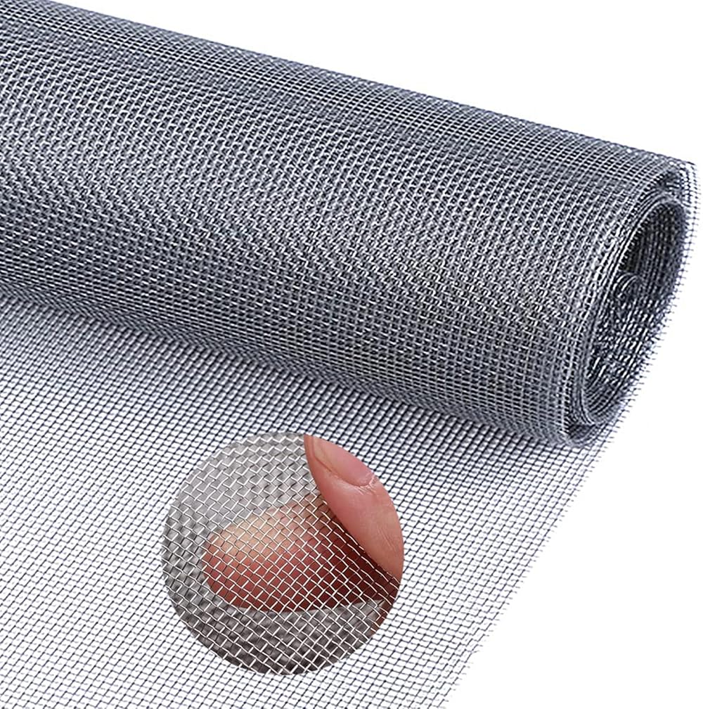 CUNQN Stainless Steel Filter Screen 30 Mesh 30x120cm Woven Wire Mesh Sheet