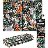 NEMO Equipment Chipper Reclaimed Closed-Cell Foam Seat - Wabi Sabi | Ultralight, Multi-Use, Seat Pad, Knee Pad, Headrest