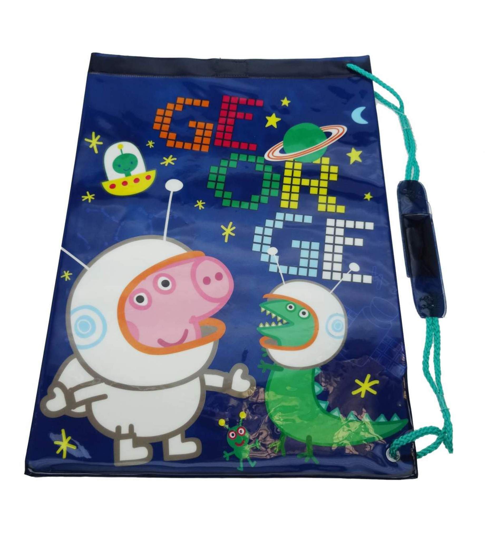 Peppa Pig Swim Kid's Sports Bag, 42 cm, Navy
