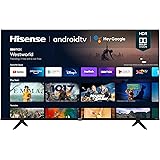 Hisense 50A6G 50-Inch 4K Ultra HD Android Smart TV with Alexa Compatibility (2021 Model)