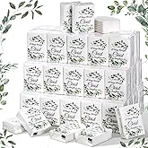 Seajan 120 Pack Christian Pocket Tissues Gifts Bulk 4 Ply Bible Verse Travel Packs Tissue Small Size Individual Pocket Packs Religious Party Favors for Church Wedding Home Travel(Neutral Style)