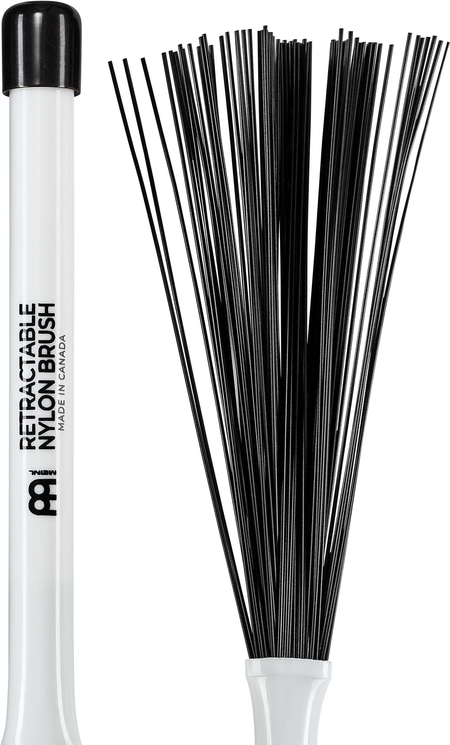 Meinl Retractable Nylon Brush - Stick & Brush (SB304)