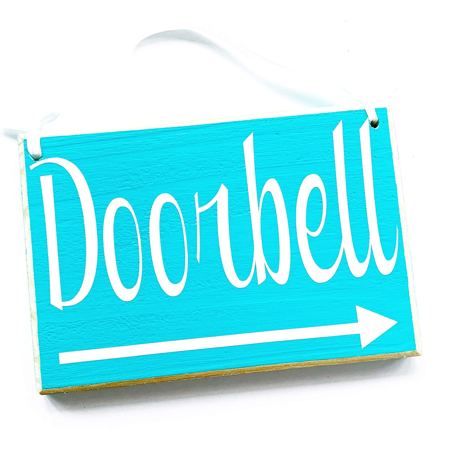 Amazon.com: 8x6 Doorbell Arrow Handmade Wood Sign | Personalized