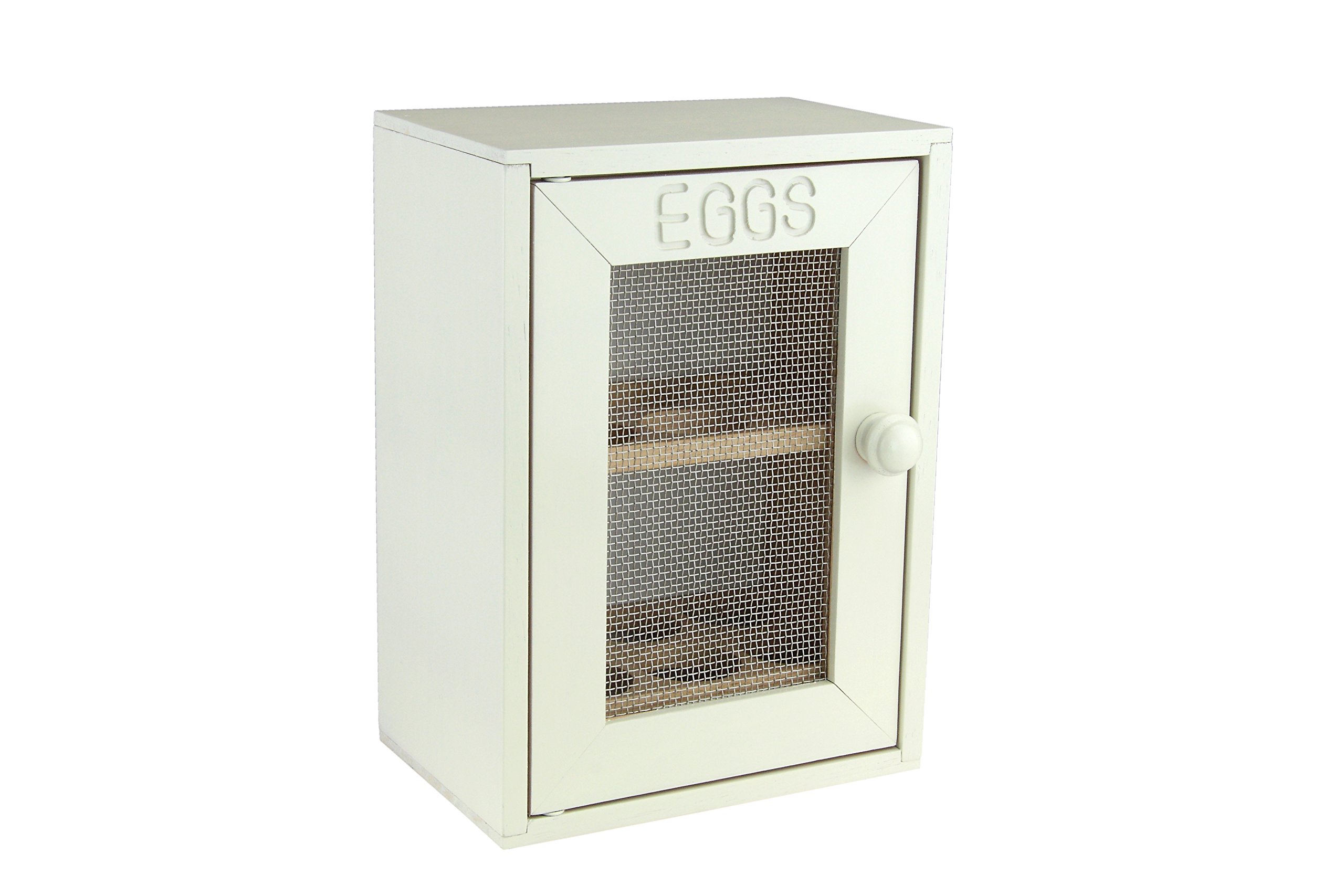 Apollo 3497 Egg cabinet CREAM, Wood, 25x18x12