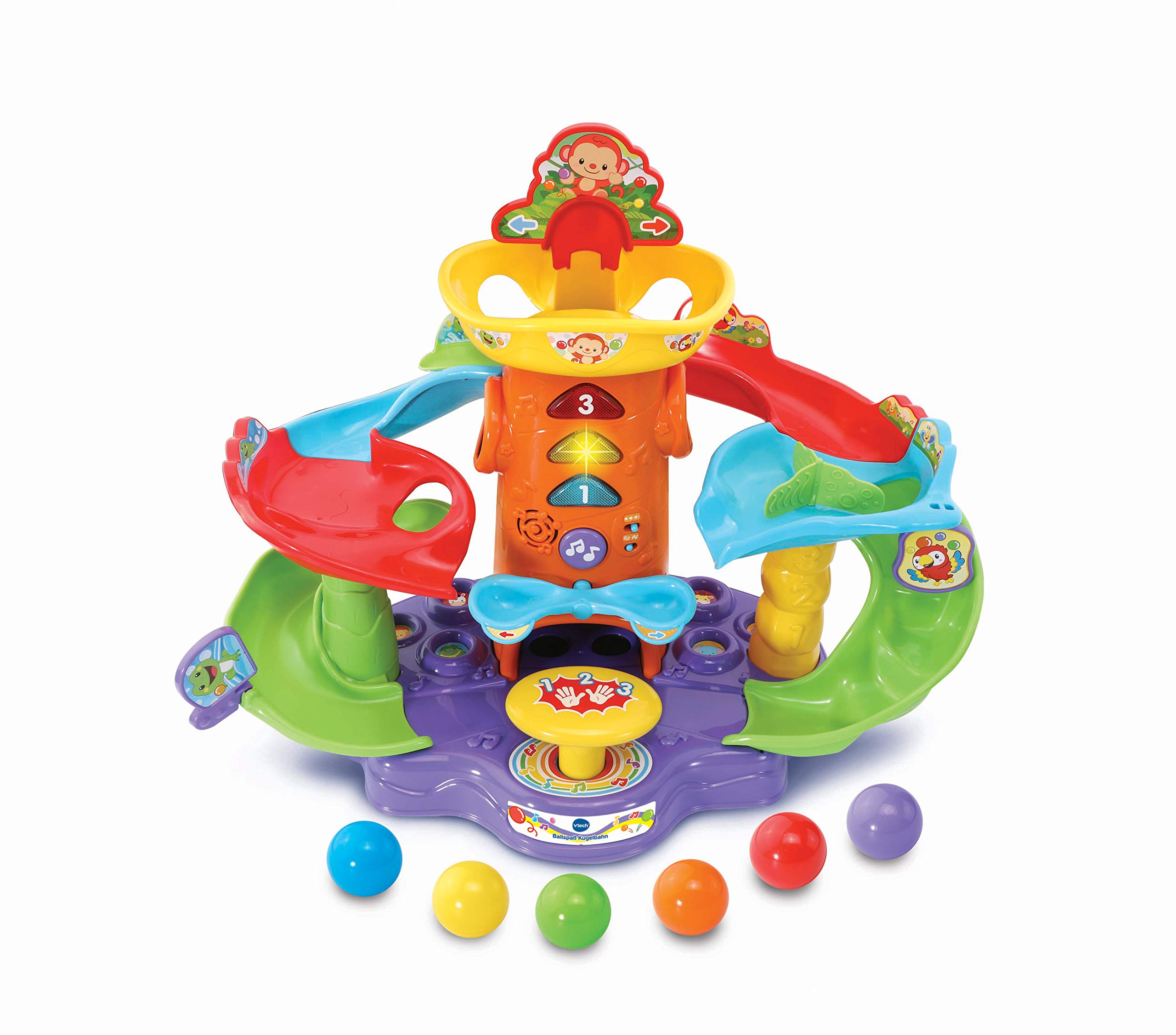 Vtech 80-505404 Ballspass Marble Run/Baby Toy, Multi-Coloured