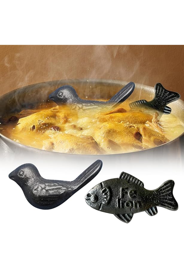 2 Poissons En Fer Pour Enrichir Vos Plats En Fer - Lutte Contre Les Carences - Idéal Végétaliens, Sportifs, Femmes Enceintes