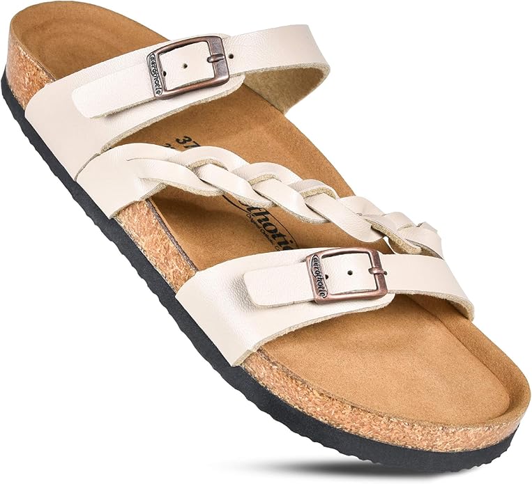 AEROTHOTIC Women's Arch Support Casual Strappy Slide