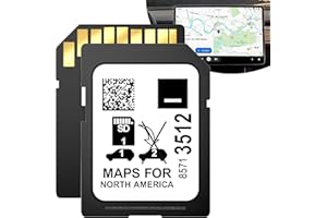 2026 Navigation SD Card for USA/Canada/Mexico, 2026 Latest GM Vehicles Navigation SD Card Map Compatible with Buick, Cadillac
