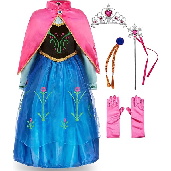 Amazon.com: Party City Kids' Act 2 Anna Costume