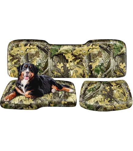 Waterproof Camo Seat Cover For Polaris Ranger UTV - Heavy Duty 1680D, Full Set Protection