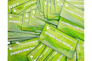 Clinical Guard Ovulation Test Strips Pack of 25 - Accurate Measurement Within 5 min - Ovulation Tests Cost-Effective Fertility Test for Women