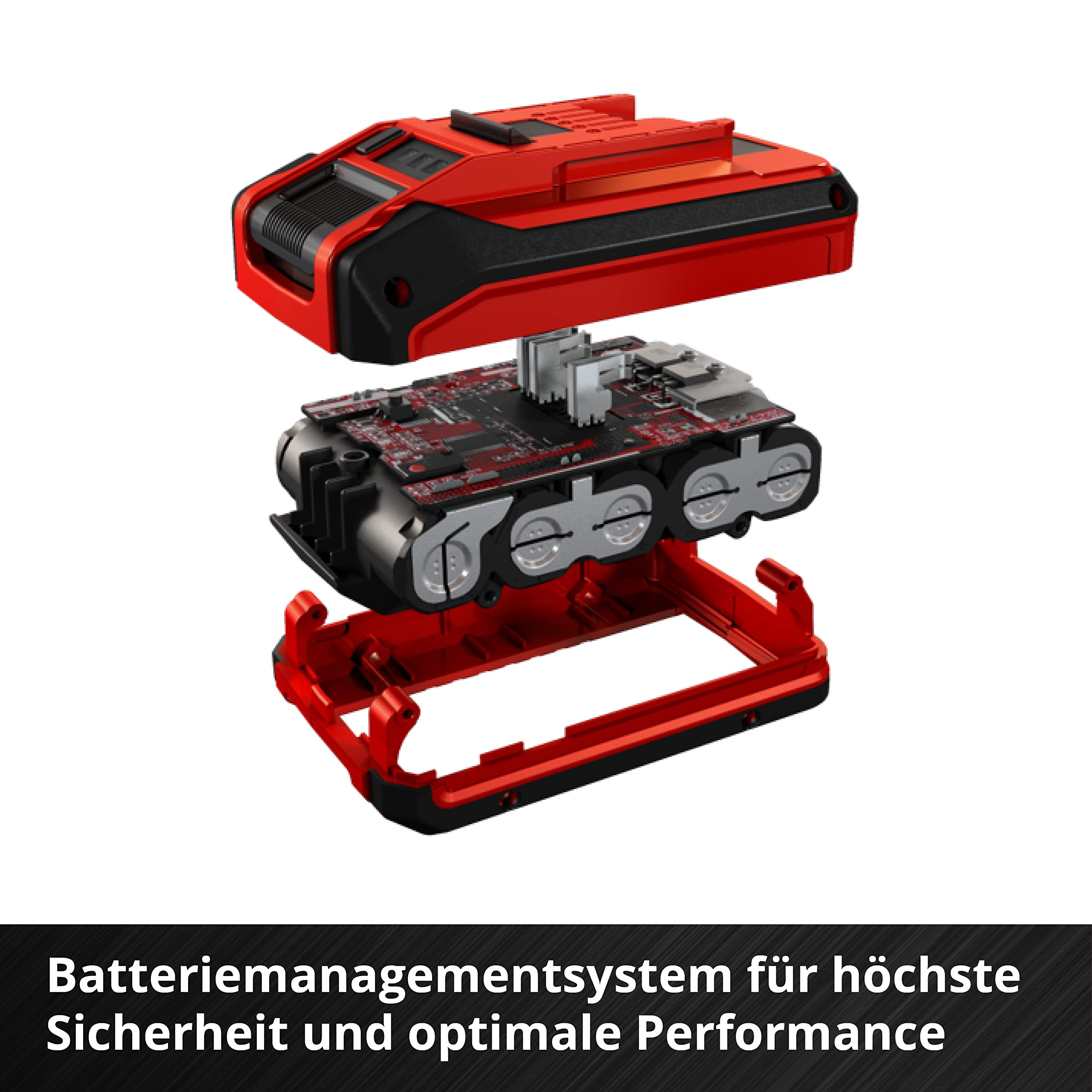 Original Einhell 18V 4,0 Ah Power X-Change Plus (18V Akku, universell verwendbar für alle PXC-Geräte, ohne Selbstentladung, 3-Stufen-LED Ladestandskontrolle, angepasste Ladezyklen, ohne Ladegerät) 6