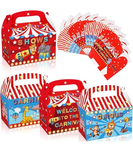Amazon.com: Fun Express Circus Big Top Treat Box - Carnival Party