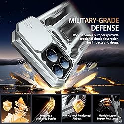 Goodon for iPhone 13 Pro Max Case with Sliding