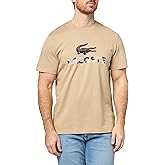 Lacoste Mens Printed Jersey T-Shirt