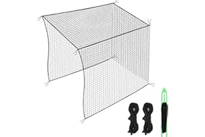 Amazgolf Various Size Baseball Batting Cage/Backstop, Heavy Duty Hitting Net for Baseball, Softball