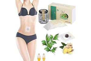 VCNTK Parches para Bajar De Peso Rapido,60 PCS Parche para el Ombligo para Bajar De Peso, para Bajar De Peso Rapido y Seguro,Stress Relief, Better Sleep