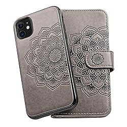Vofolen 2-in-1 Case for iPhone 11 Case Wallet