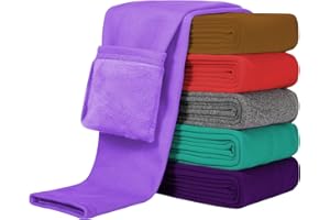 Witwot Girls Fleece Lined Leggings Winter Pants Warm Toddler Kids Thermal Leggings 3-14Y