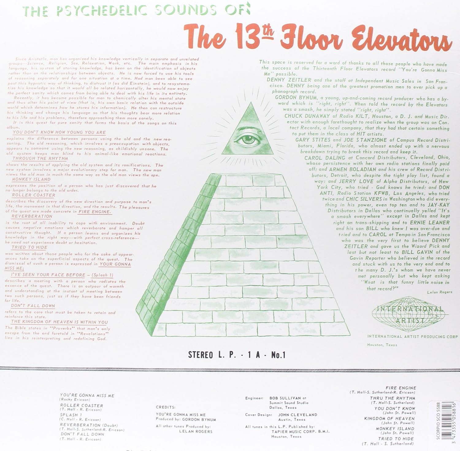 The 13th Floor Elevators Amazon Co Uk Music