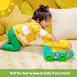 Bright Starts Pop & Roll Safari Bus Ball Play Toy Elephant Popper Baby Toy 6m+ view 5