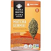 Yamamotoyama Matcha Genmai Green Tea 18 bags (Pack of 6)