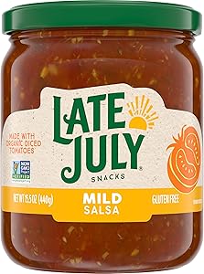 Late July Snacks Mild Salsa, 15.5 oz Jar